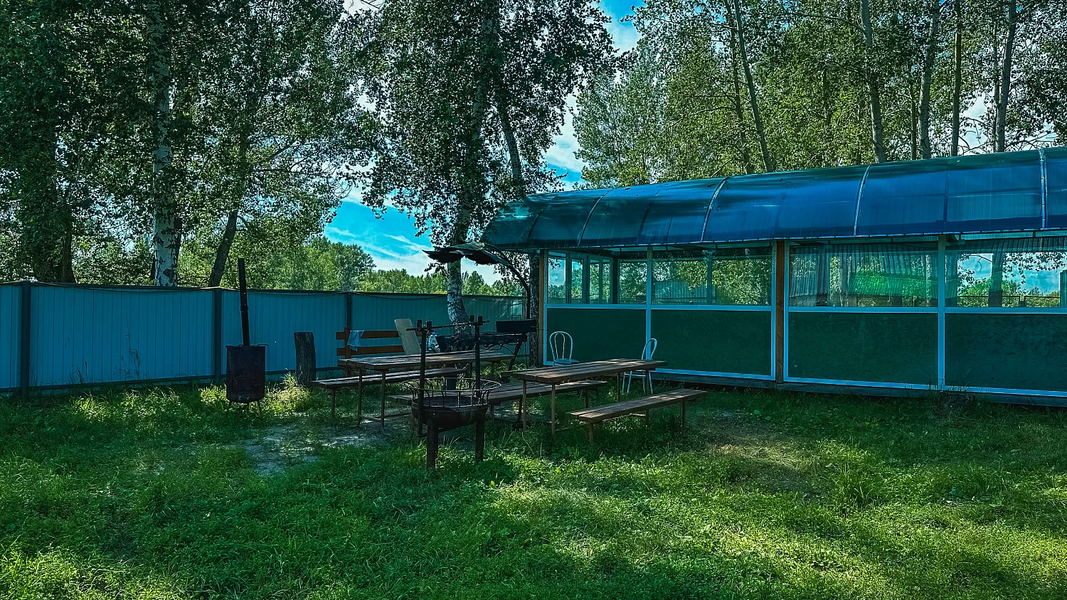 Беседка "Белый амур"